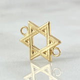 Charm Star of David 0.9gr / 1.6cm / 18K Yellow Gold