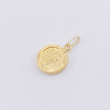 Dije San Benito 1gr / 3/4 in / Oro Amarillo 18K *