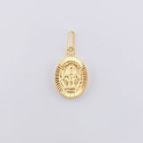 Dije Milagrosa 0.85gr / 3/4 in / Oro Amarillo 18K *