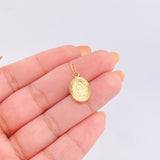 Dije Milagrosa 0.85gr / 3/4 in / Oro Amarillo 18K *