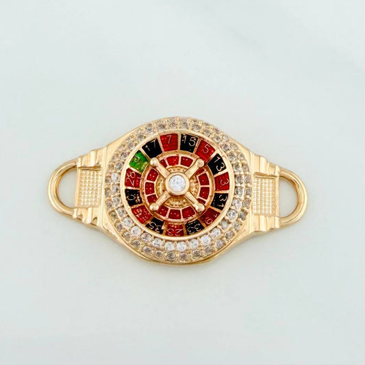 Charm Roulette 3.9 g / 1 1/4 in 18K Yellow Gold
