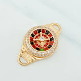 Herraje Ruleta 3.9 g / 1 1/4 in Oro Amarillo 18K