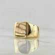 Custom Made to Order Ring Plate 13gr / 18K Yellow Gold