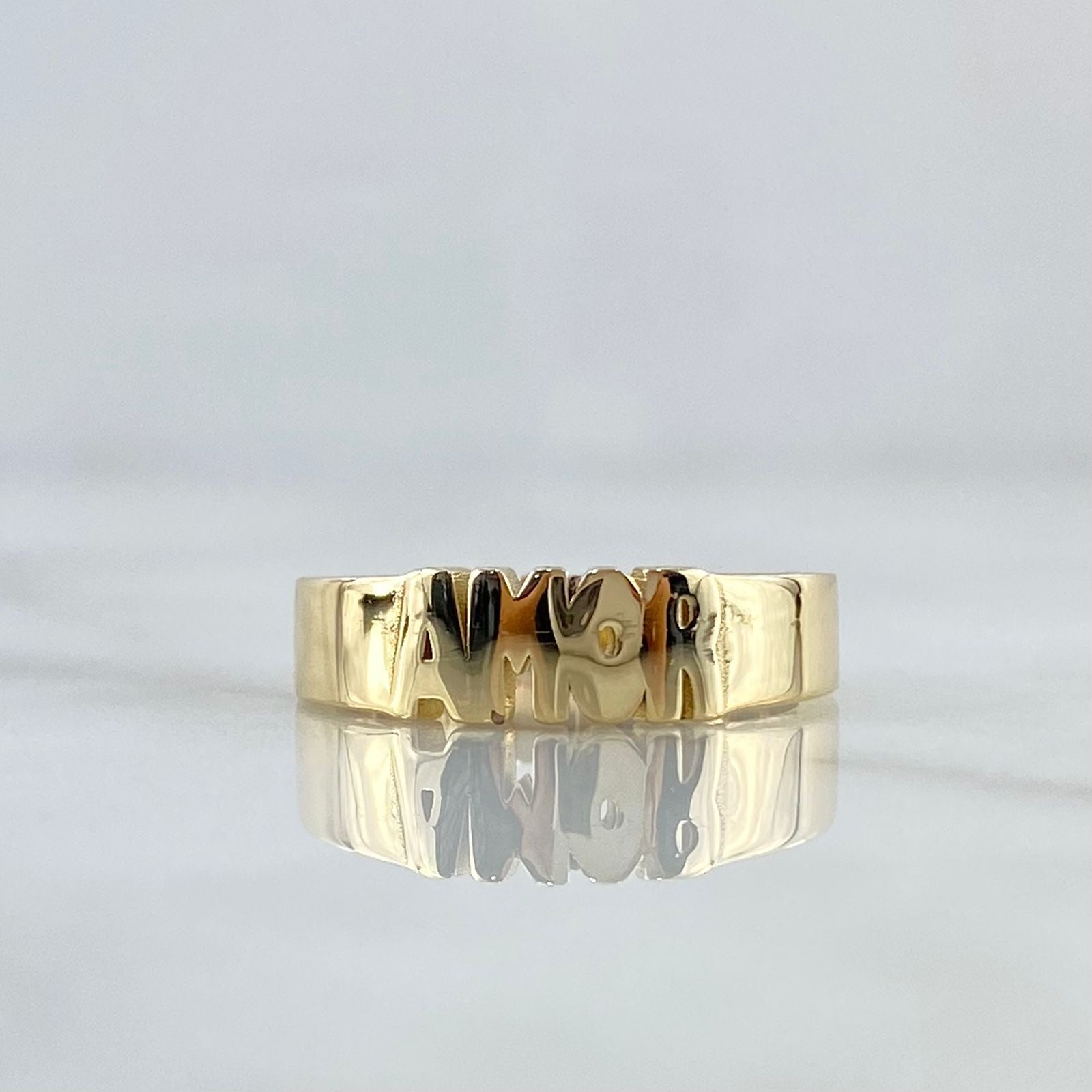 Custom Made to Order Love Ring 6gr / 18K Yellow Gold