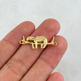 Custom Made to Order Charm Sloth 4gr / 18K Yellow Gold