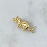 Custom Made to Order Charm Sloth 4gr / 18K Yellow Gold