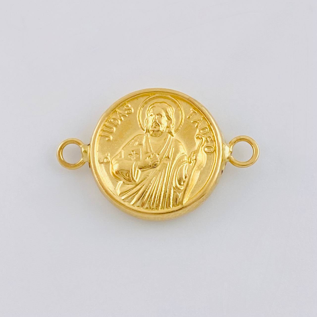 Herraje San Judas 0.9 g / 3/4 in Oro Amarillo 18K
