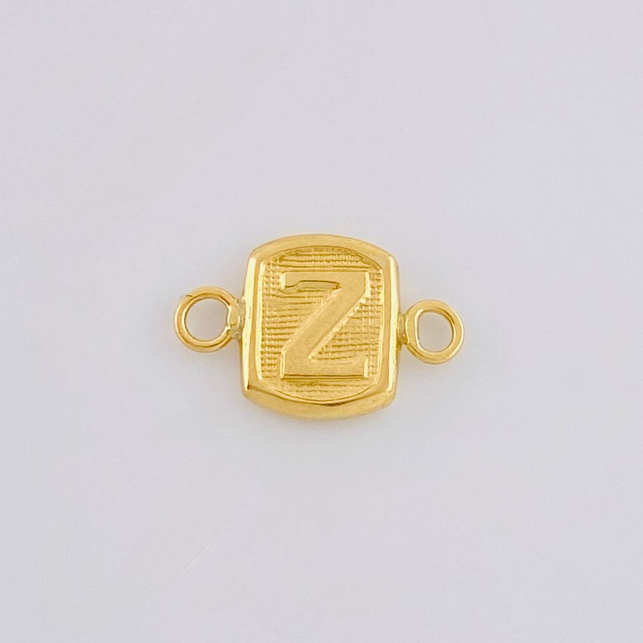 Herraje Letra Z 0.3 g / 1/2 in Oro Amarillo 18K