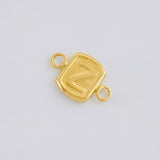 Herraje Letra Z 0.25 g / 1/2 in Oro Amarillo 18K