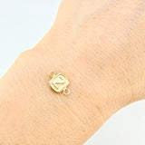 Herraje Letra Z 0.3 g / 1/2 in Oro Amarillo 18K