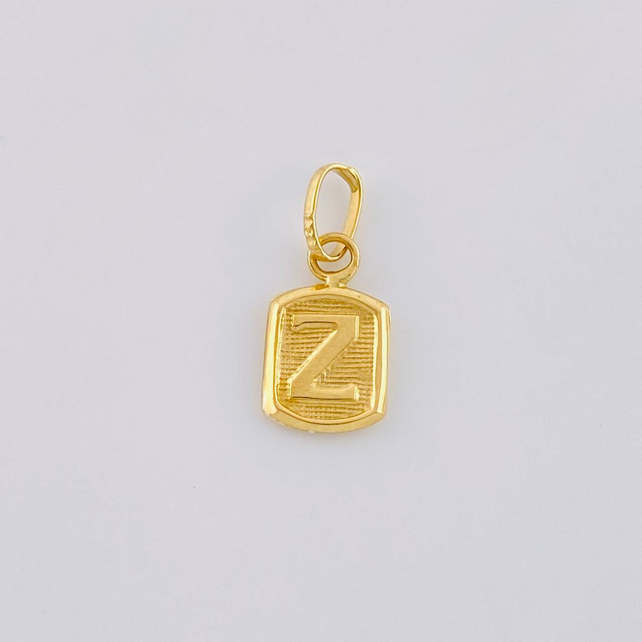 Pendant Letter Z 0.35g / 1/2 in Yellow Gold 18K