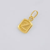 Pendant Letter Z 0.35g / 1/2 in Yellow Gold 18K