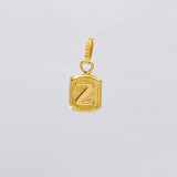 Pendant Letter Z 0.35g / 1/2 in Yellow Gold 18K