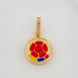 Dije Escudo Seleccion 0.65 g / 1/2 in Oro Amarillo 18K