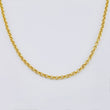 Cadena Roll On 10gr / 27 3/4 in / 3mm Oro Amarillo +3 18K ©