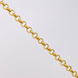 Cadena Roll On 10gr / 27 3/4 in / 3mm Oro Amarillo +3 18K ©