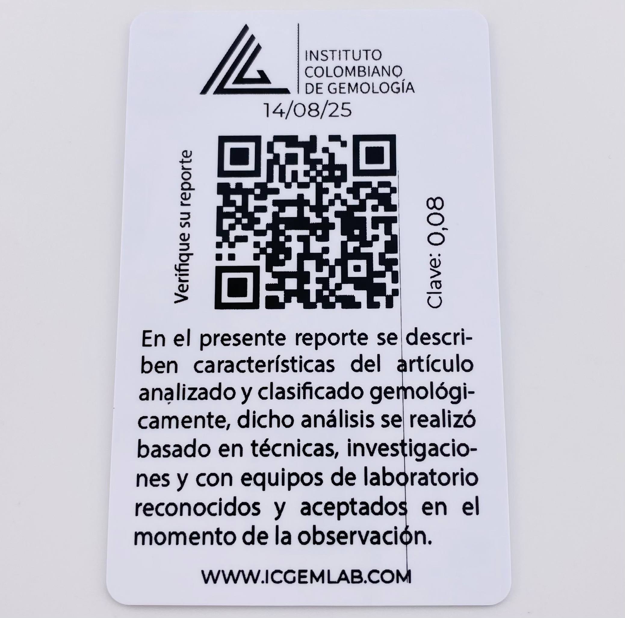 Dije Flor Driada Diamante 8pts Esmeraldas 9pts 0.75gr / 3/4 in / Oro Amarillo 18K ©