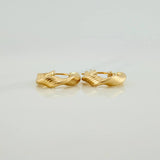 Candongas Bella 1.45gr / 1/2 in / Oro Amarillo 18K &