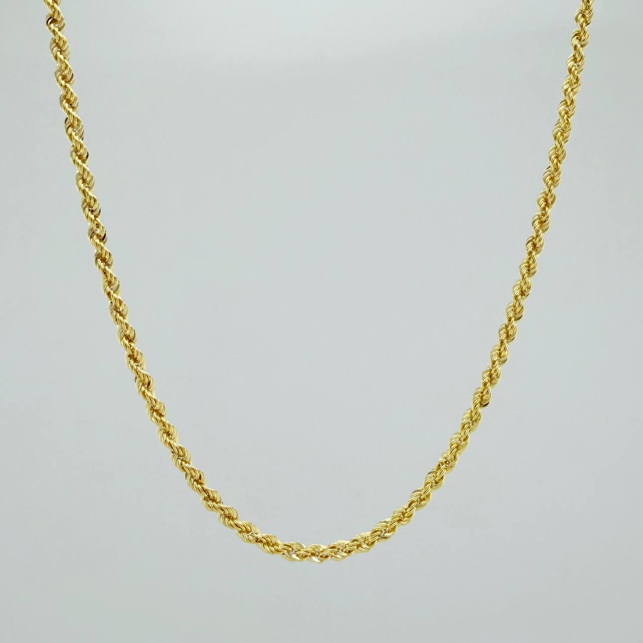 Rope Chain 3.15 g / 23 1/2 in / 2.4 mm Yellow Gold 18K