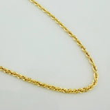 Cadena Lazo 2.85 g / 19 3/4 in / 2 mm Oro Amarillo 18K