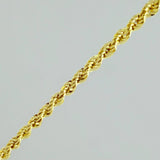 Rope Chain 3.15 g / 23 3/4 in / 2.41 mm Yellow Gold 18K