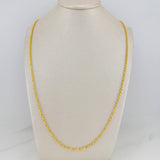 Cadena Lazo 2.85 g / 19 3/4 in / 2.19 mm Oro Amarillo 18K