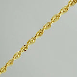 Rope Chain 3.75g / 24 in / 2.15mm Yellow Gold 18K