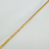 Pulso Cubano 1.1gr / 7 3/4 in / 2.3mm Oro Amarillo +1 18K %