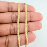 Pulso Serpiente 3.8gr / 7 1/2 in / 2.8mm Oro Amarillo +3 18K $