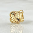 Clover Pendant 1.25gr / 0.7in / 18K Yellow Gold Special Finish