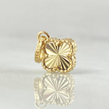 Clover Pendant Gold 0.85gr / 0.6in / 18K Yellow Gold ©