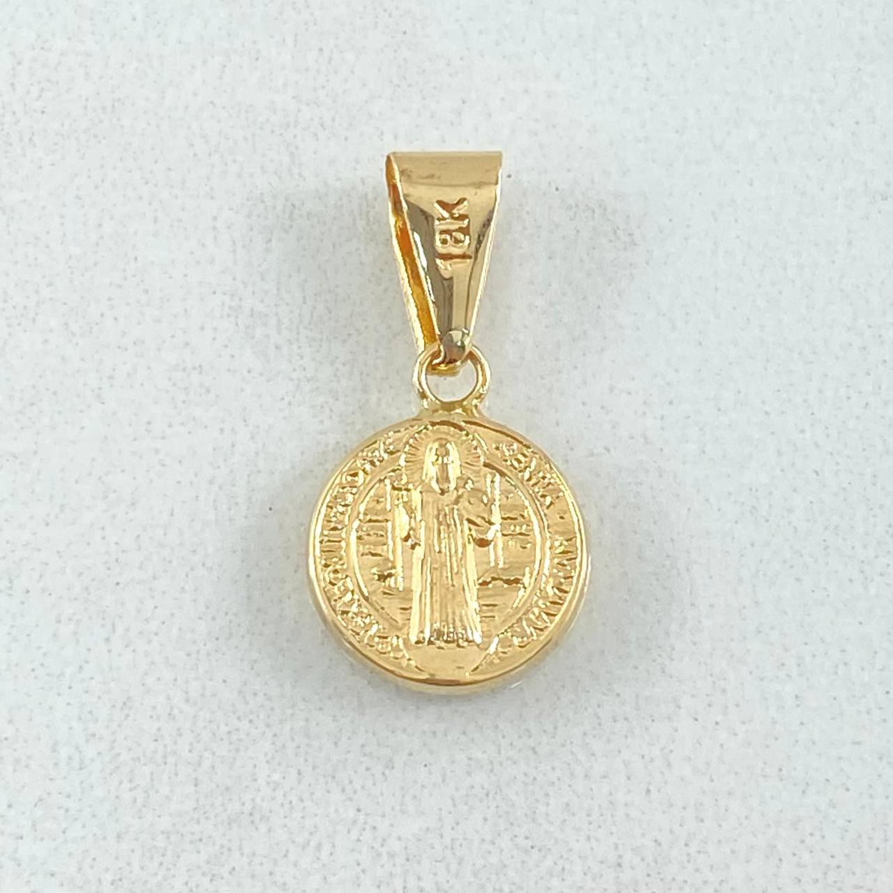 Dije San Benito 0.6gr / 3/4 in / Oro Amarillo 18K ©