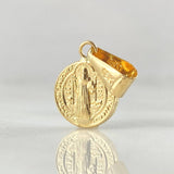 Dije San Benito 0.6gr / 3/4 in / Oro Amarillo 18K ©