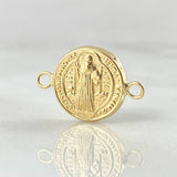 Herraje San Benito 0.6gr / 3/4 in / Oro Amarillo 18K ©