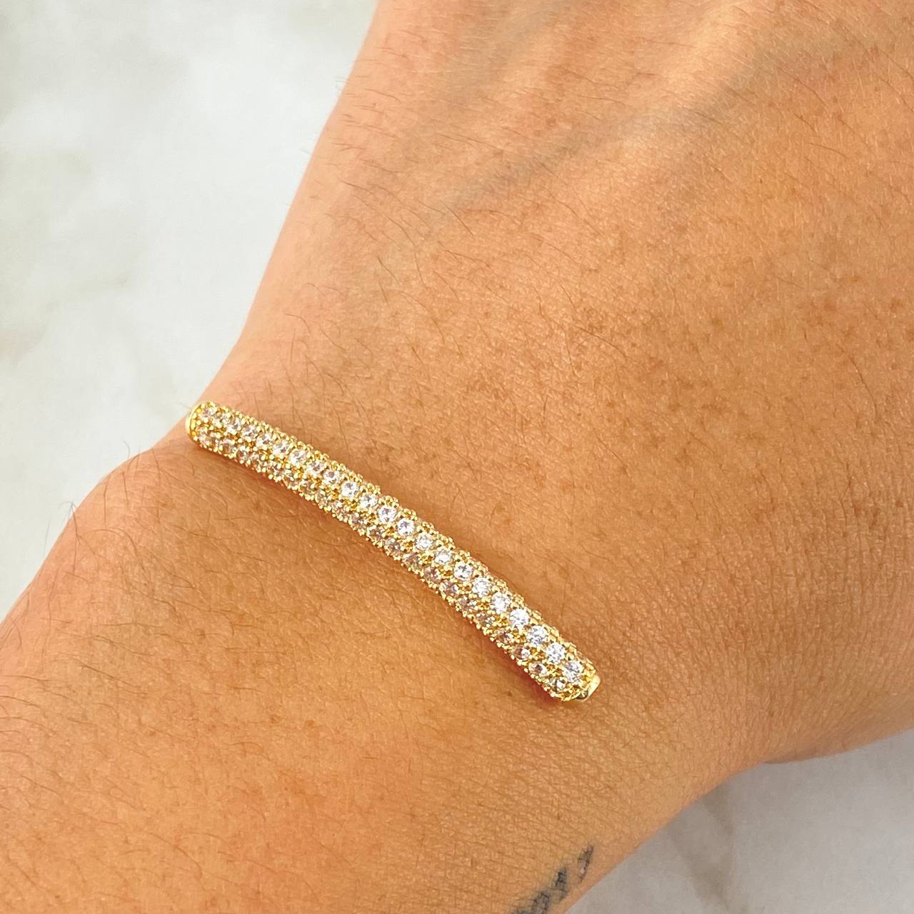 Herraje Cilindro 3gr / 4cm / Oro Amarillo 18K