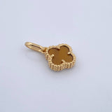 Clover Pendant 1.25gr / 1.7cm / 18K Yellow Gold Nac.Esp.
