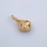 Clover Pendant 1.05gr / 1.5cm / 18K Yellow Gold Nac.Esp.