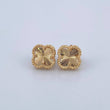 Clover Stud Earrings 2.6gr / Yellow Gold Nac.Esp. 18K &