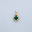 Clover Pendant 0.95gr / 1.5cm / 18K Yellow Gold Nac.Esp. &