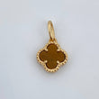 Clover Pendant 1.25gr / 1.7cm / 18K Yellow Gold Nac.Esp.