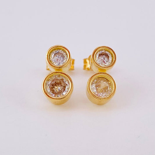 Topos Cesta Circular 3.2 g / in / 10 mm Oro Amarillo 18K