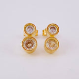Topos Cesta Circular 3.2 g / in / 10 mm Oro Amarillo 18K