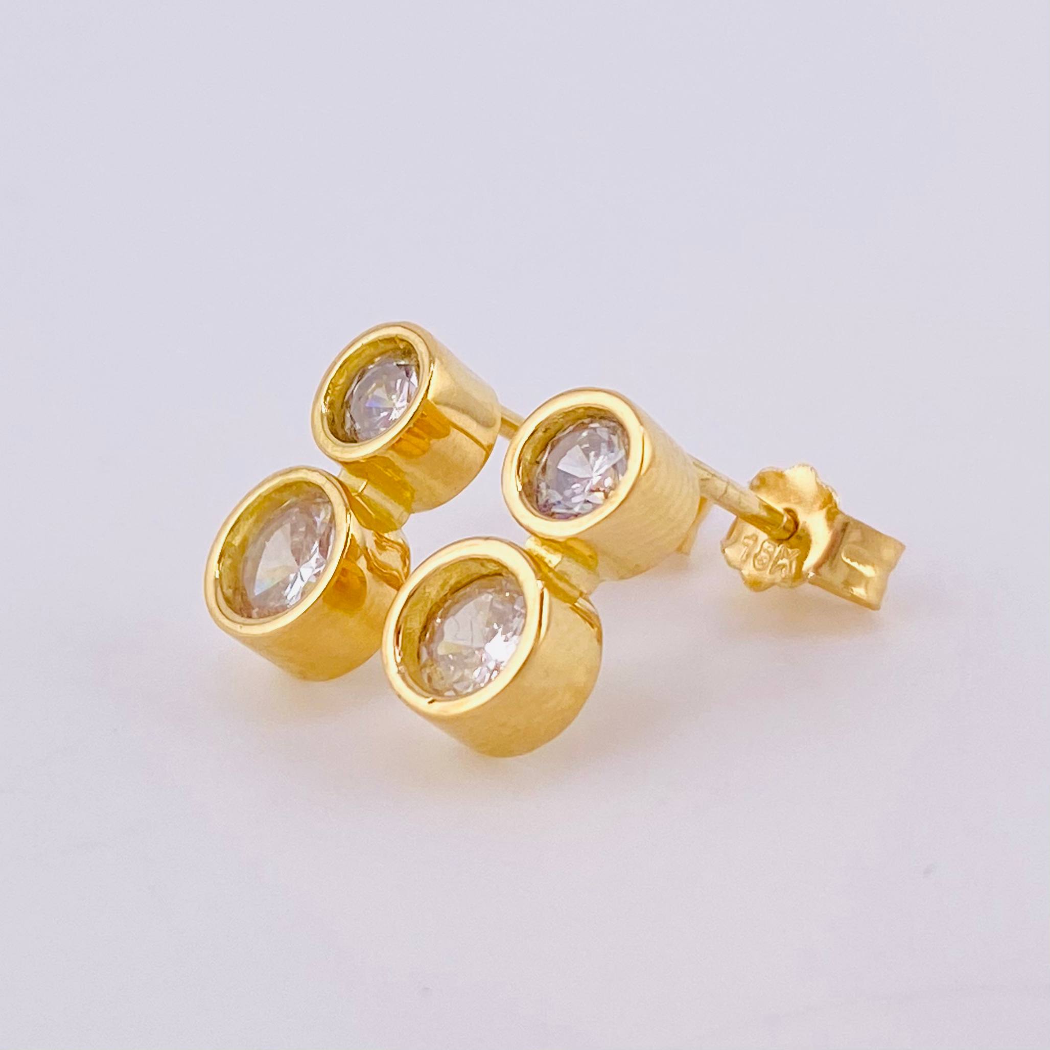 Topos Cesta Circular 3.2 g / in / 10 mm Oro Amarillo 18K