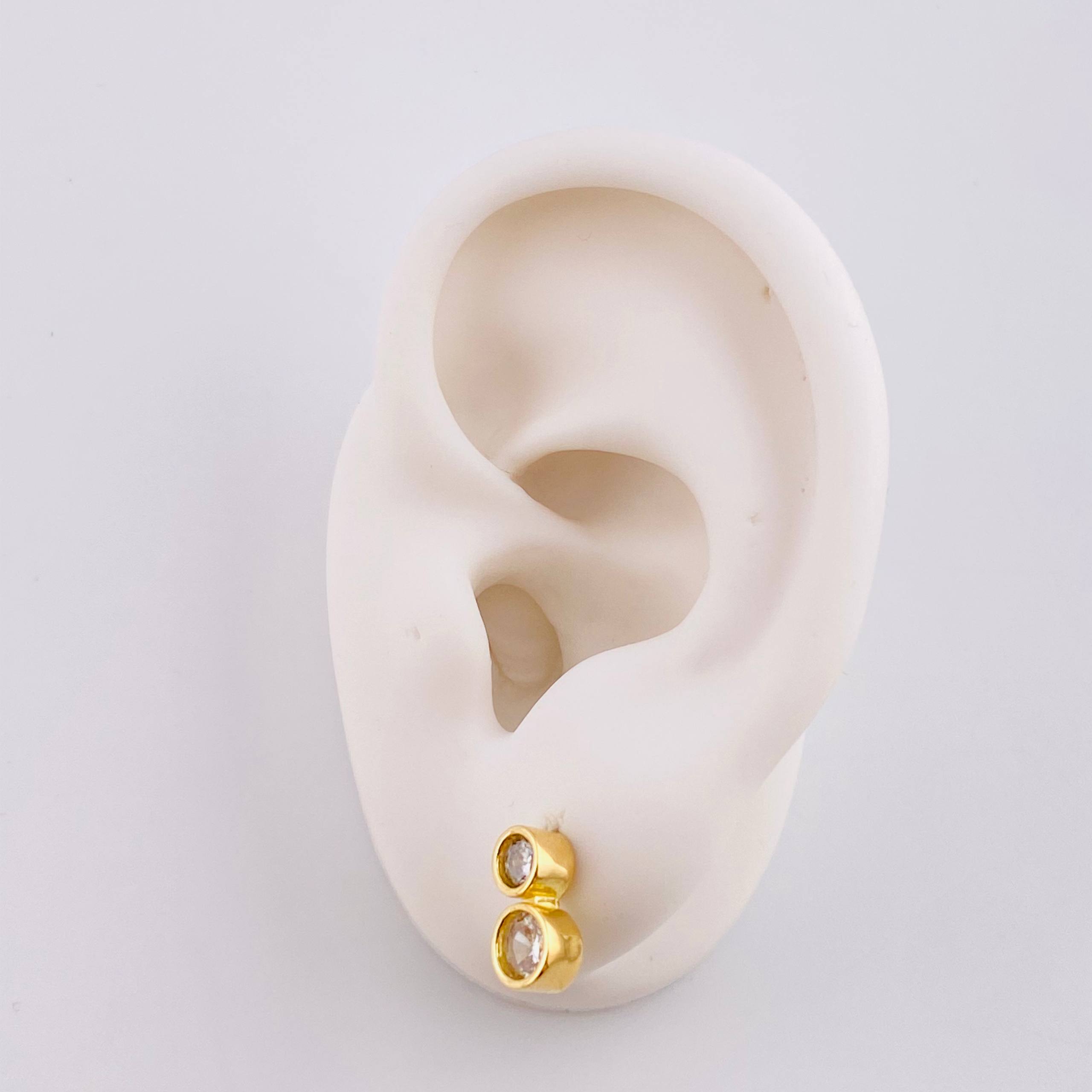 Topos Cesta Circular 3.2 g / in / 10 mm Oro Amarillo 18K