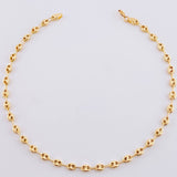 Tobillera Gc 2.6 g / 9 3/4 in / 3.5 mm Oro Amarillo 18K
