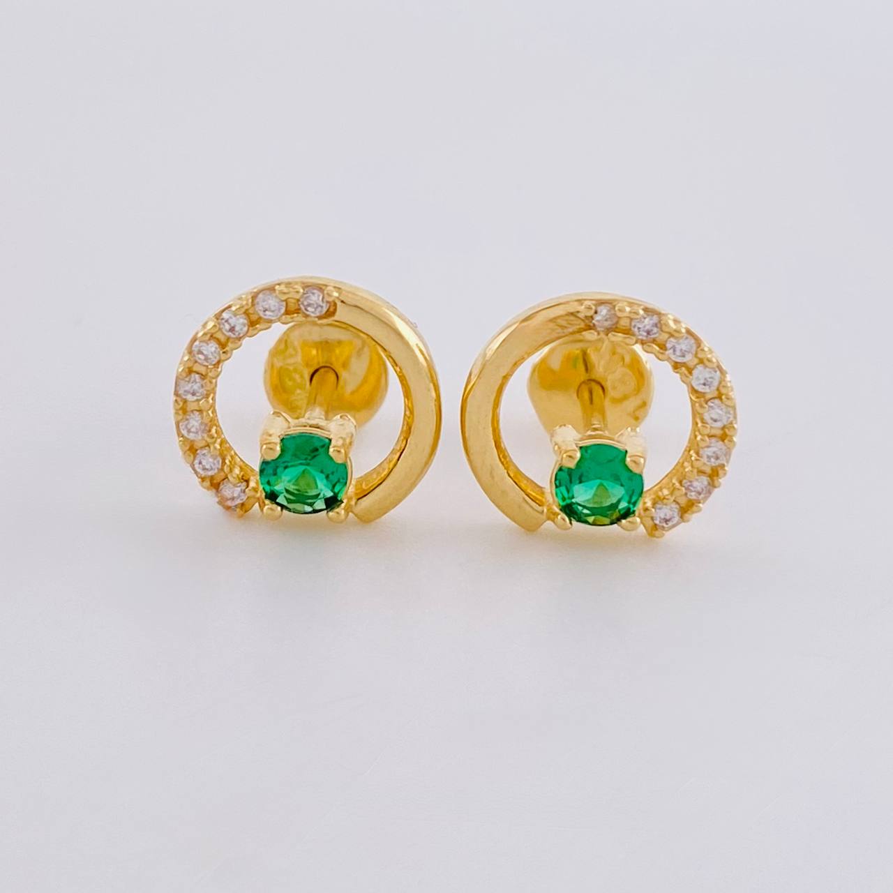 Topos Media Manzana Tupida 2 g / in / 8.6 mm Oro Amarillo 18K