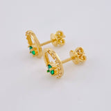 Topos Media Manzana Tupida 2 g / in / 8.6 mm Oro Amarillo 18K