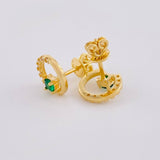 Topos Media Manzana Tupida 2 g / in / 8.6 mm Oro Amarillo 18K