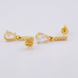 Topos Linea Lluvia 2.85 g / 3/4 in Oro Amarillo 18K