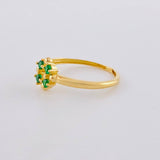 Anillo Circular 1.55 g / T6 1/4 Oro Amarillo 18K